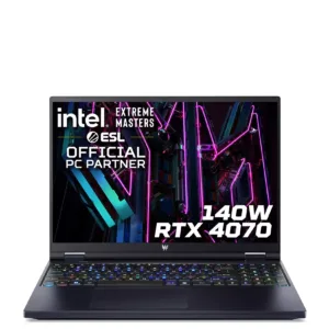 Acer Predator Helios 16 Gaming Laptop - 16in QHD 240Hz, GeForce RTX 4070, Intel Core i9, 16GB RAM, 1TB PCIe NVMe SSD