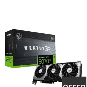 MSI Ventus 3X OC - GeForce RTX 5070 Ti - 16GB - Graphics Card